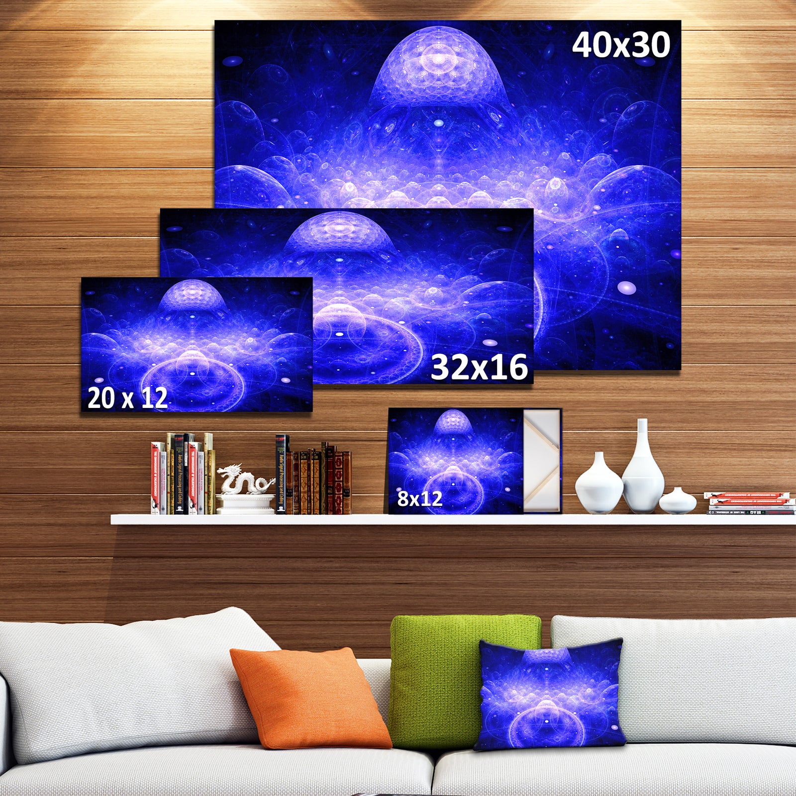Mystic 3D Surreal Illustration - Abstract Wall Artwork