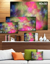 Pink Starry Fractal Sky - Abstract Wall Artwork