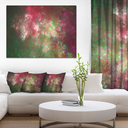Colorful Starry Fractal Sky - Abstract Wall Artwork