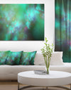 Blue Fractal Sky with Blur Stars'Extra Large Abstract Canvas Art Print