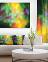 Colorful Sky with Blur Stars'Extra Large Abstract Canvas Art Print