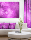 Bright Purple Sky with Stars'Extra Large Abstract Canvas Art Print