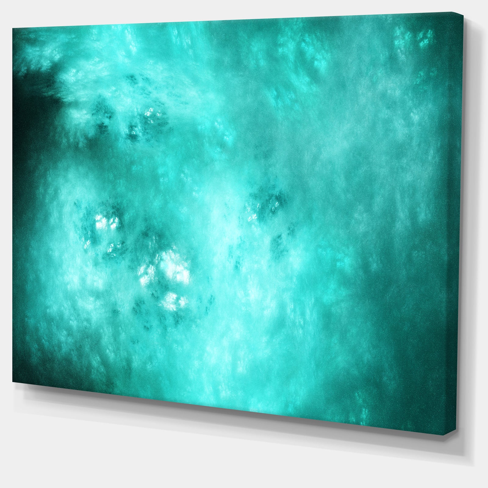 Blur Blue Sky with Stars'Extra Large Abstract Canvas Art Print