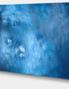 Blur Clear Blue Sky with Stars'Extra Large Abstract Canvas Art Print