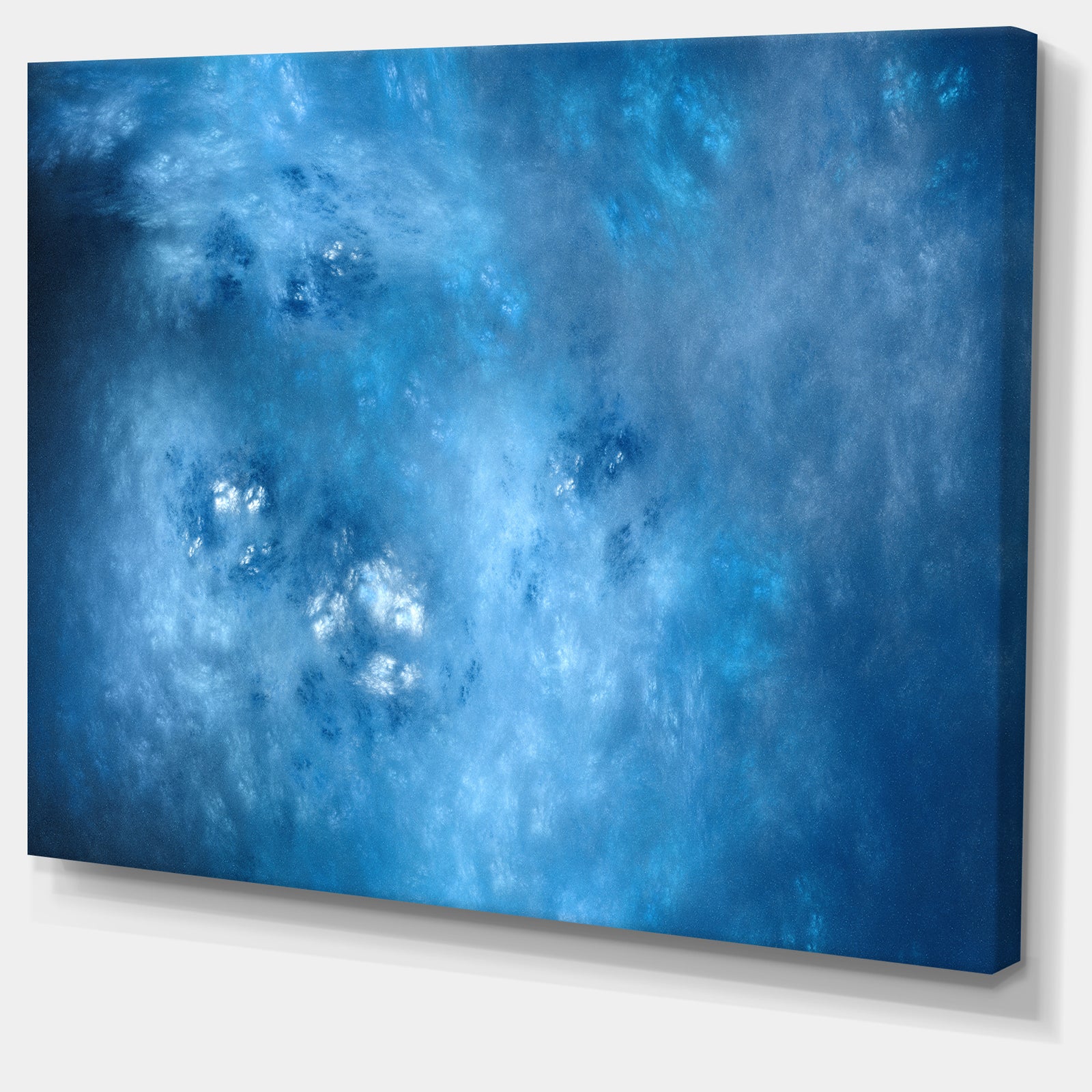 Blur Clear Blue Sky with Stars'Extra Large Abstract Canvas Art Print