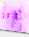 Blur Light Pink Sky with Stars'Extra Large Abstract Canvas Art Print