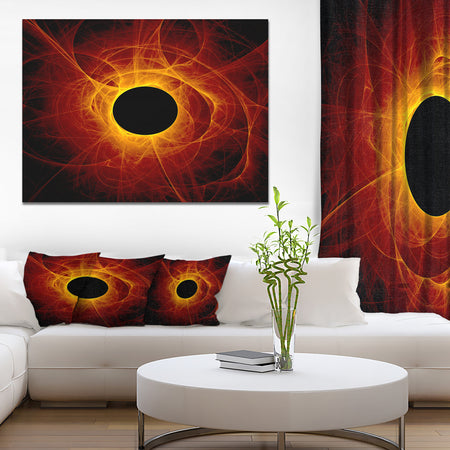 The Eye of God Digital Art - Abstract Wall Art Canvas