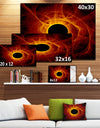 The Eye of God Digital Art - Abstract Wall Art Canvas