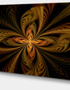 Colorful Fractal Flower Pattern - Abstract Canvas Print Art