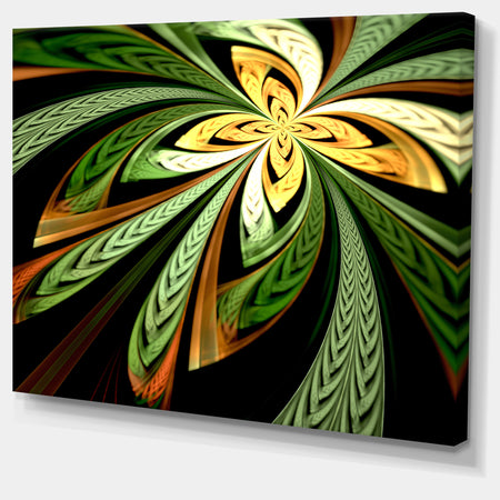 Colorful Fractal Flower Pattern'Extra Large Abstract Print Art