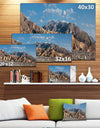 Beautiful Hills in Death Valley - Abstract Wall Art on Canvas