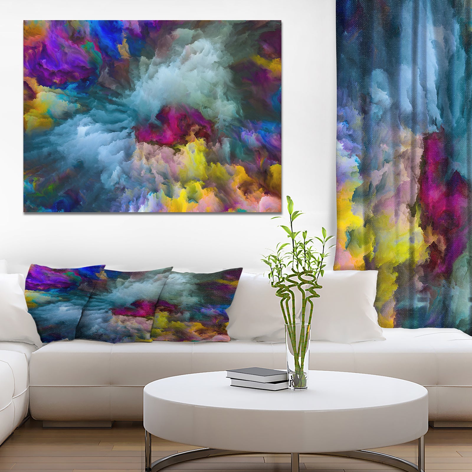 Illusion of Texture - Contemporary Art on wrapped Canvas