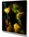 Elegance of Fractal Brush - Contemporary Art on wrapped Canvas