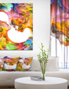 Virtual Paint - Abstract People Print on Wrapped Canvas