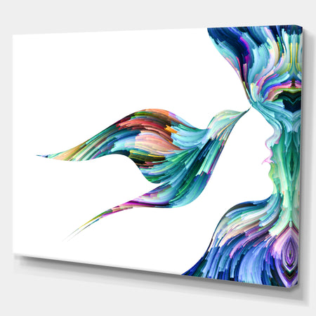 Game of Imagination - Contemporary Art on wrapped Canvas