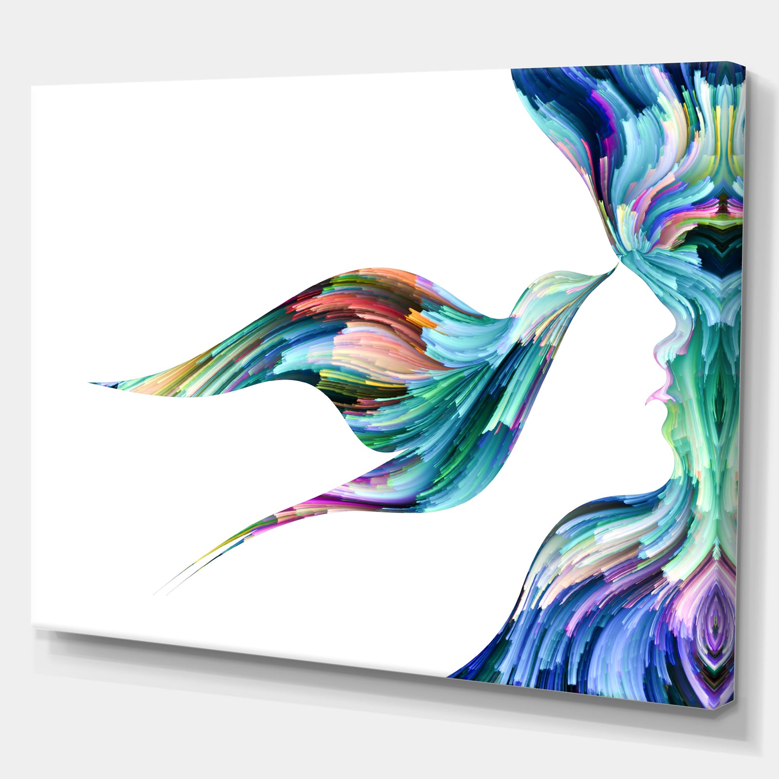 Game of Imagination - Contemporary Art on wrapped Canvas