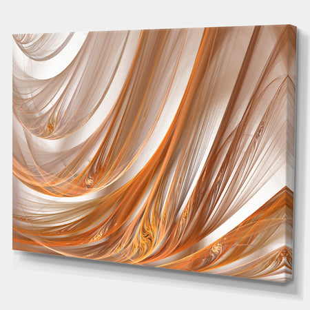 Modern Brown Shade - Contemporary Art on wrapped Canvas