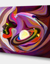 Realms of Color Division - Contemporary Painting Print on Wrapped Canvas