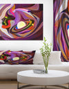 Realms of Color Division - Contemporary Painting Print on Wrapped Canvas