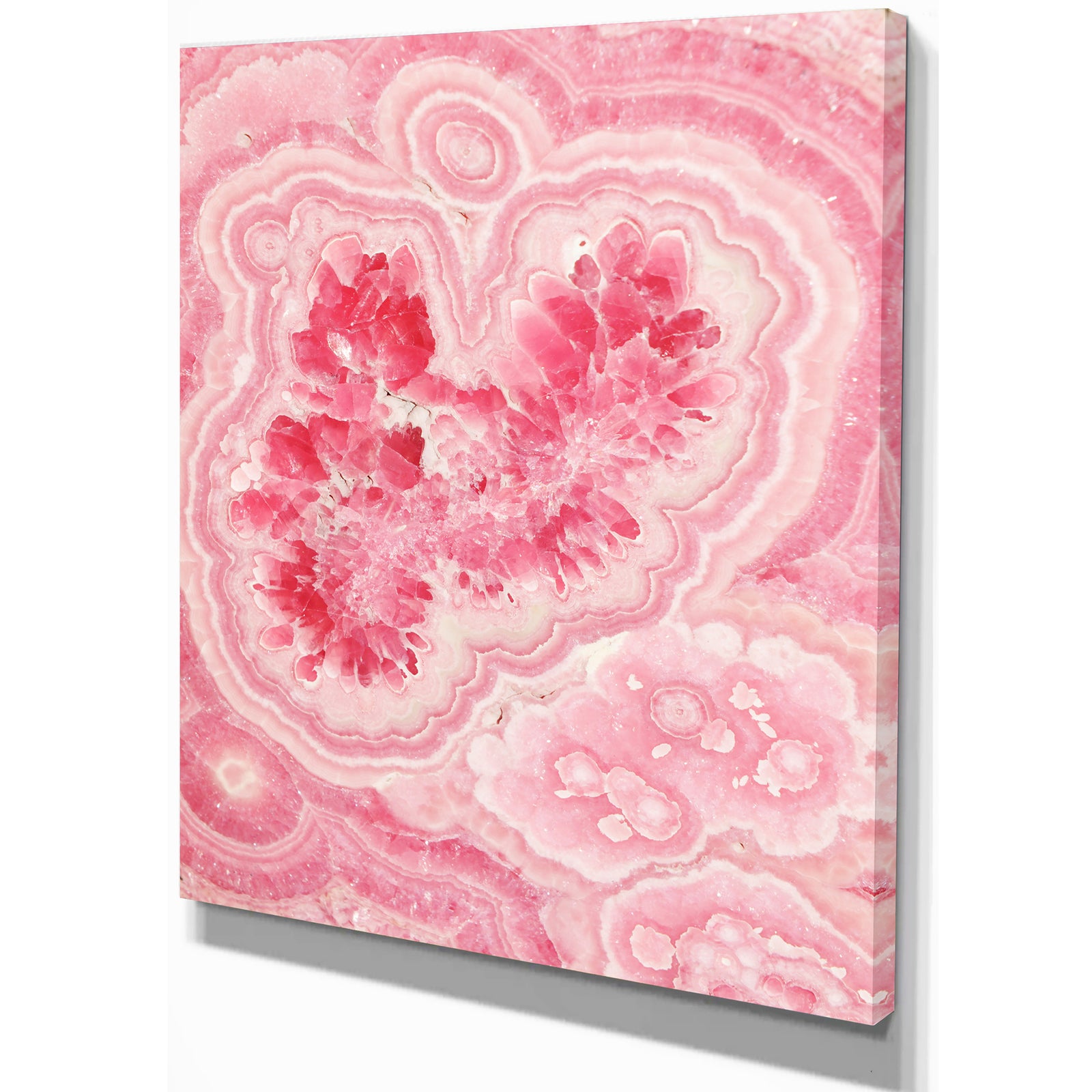 Quartz texture - Stone Photographic on Wrapped Canvas