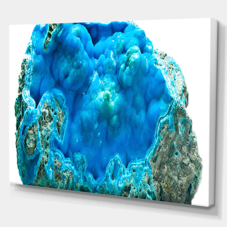 Hemimorphite - Stone Photographic on Wrapped Canvas