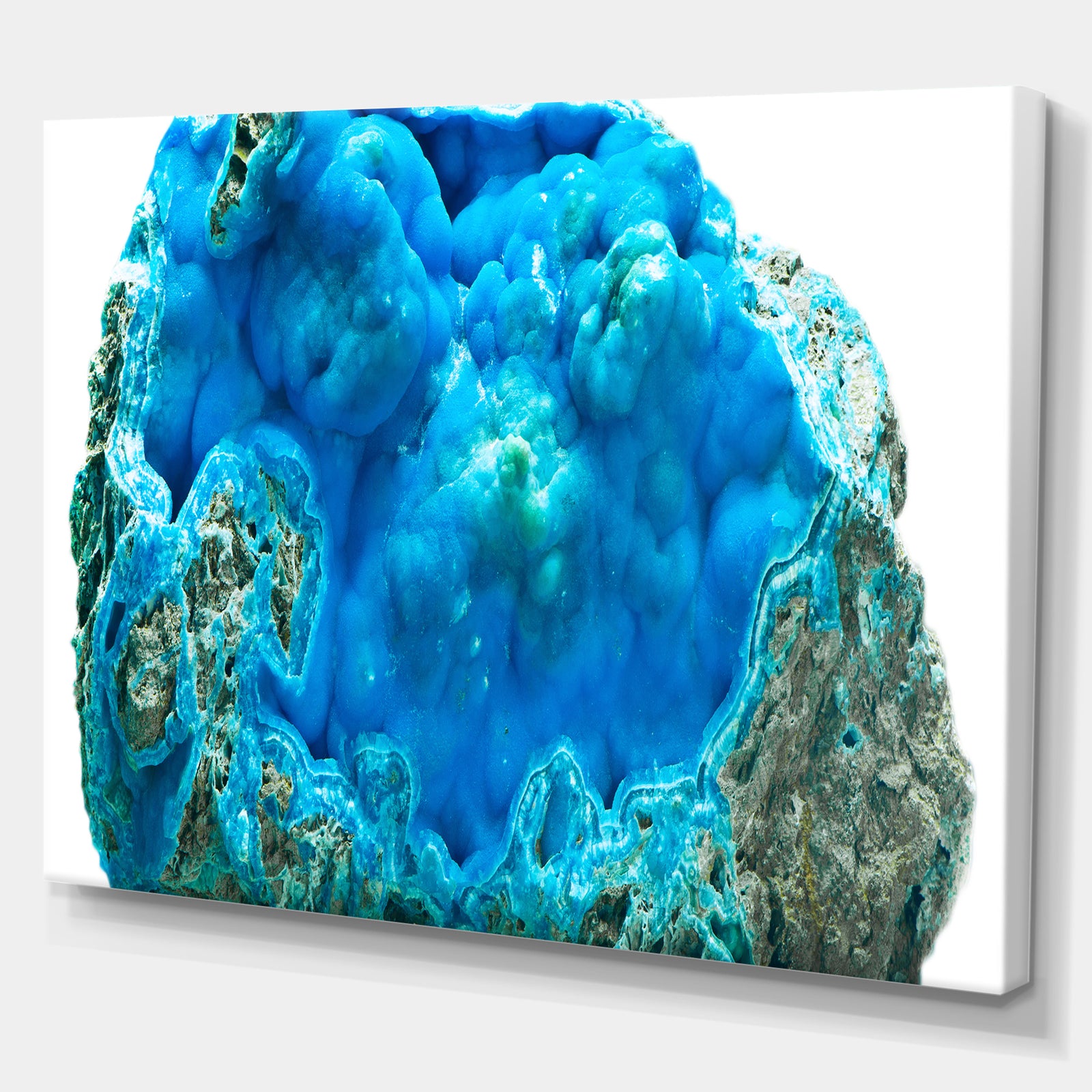 Hemimorphite - Stone Photographic on Wrapped Canvas