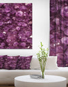 Purple Gems - Stone Photographic on Wrapped Canvas