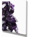 Rock on the white - Stone Photographic on Wrapped Canvas