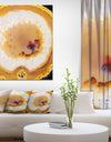 Agate on black - Stone Photographic on Wrapped Canvas