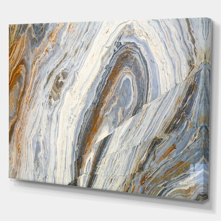 Colorful Abstract rock - Stone Photographic on Wrapped Canvas