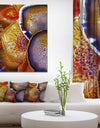 Energy stones polished in flat shape - Stone Photographic on Wrapped Canvas