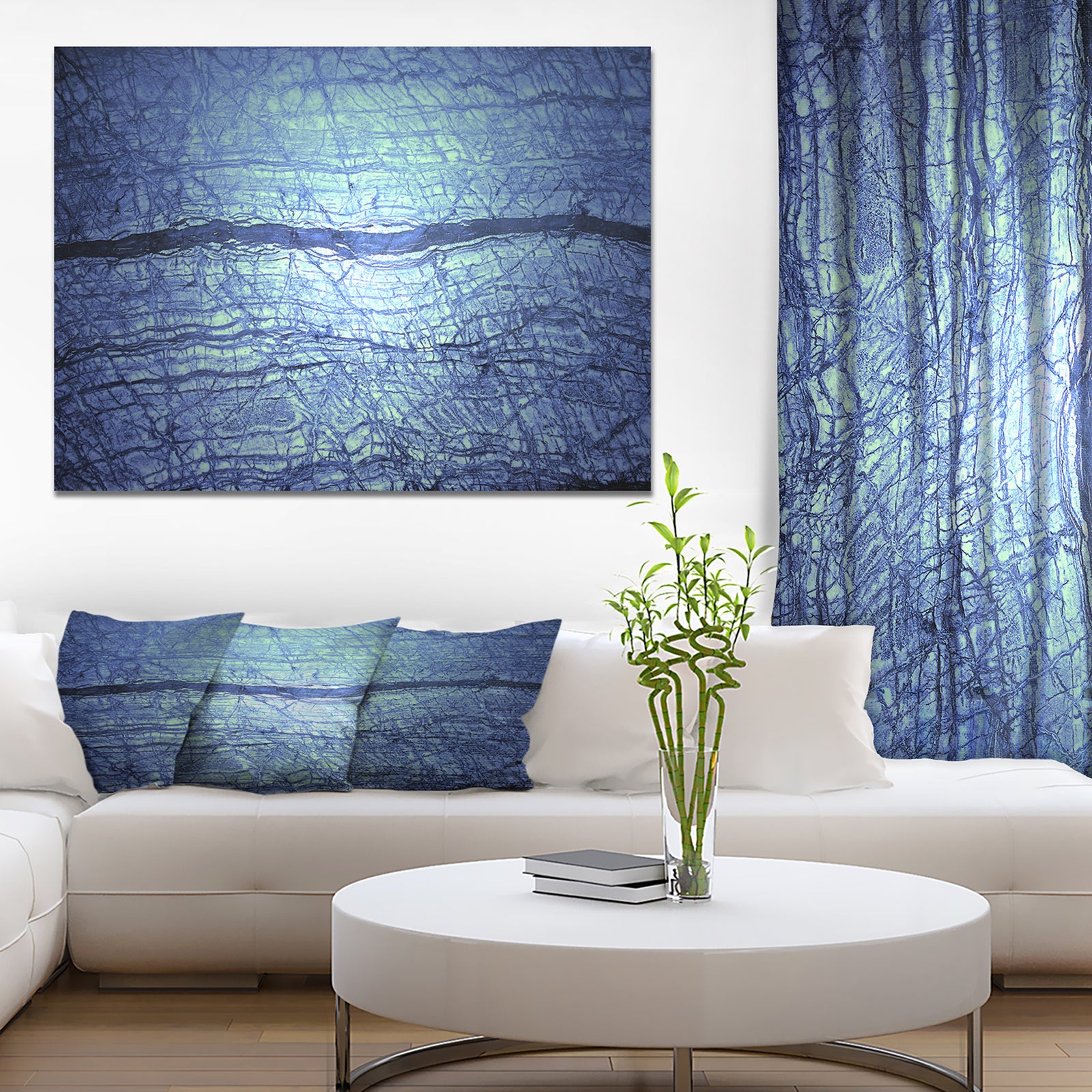 Marble texture - Stone Photographic on Wrapped Canvas