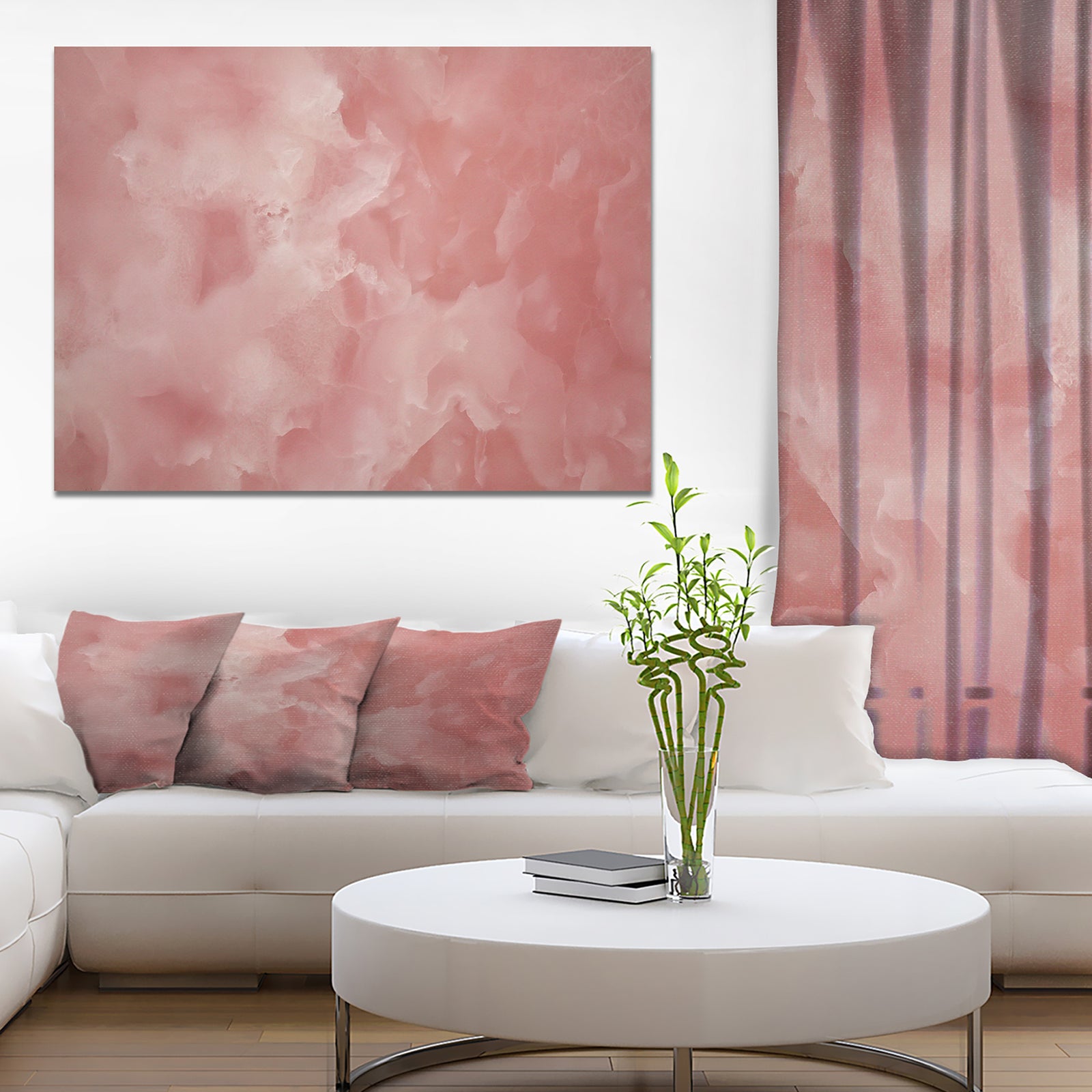Red rock - Stone Photographic on Wrapped Canvas