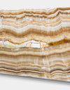 Onyx marble decorative stone texture with abstract lines - Stone Photographic on Wrapped Canvas