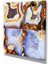 Set of Agate - Stone Photographic on Wrapped Canvas