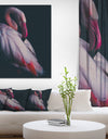 Pink Flamingo - Contemporary Art on wrapped Canvas