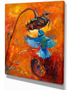 Hummingbird - Animals Painting Print on Wrapped Canvas