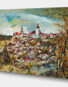 Beautiful City - Cityscapes Painting Print on Wrapped Canvas