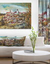 Beautiful City - Cityscapes Painting Print on Wrapped Canvas