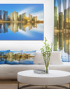 Singapore Marina Bay Skyline - Cityscapes Photography on Wrapped Canvas