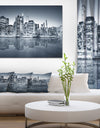 New York City Downtown - Cityscapes Photography on Wrapped Canvas