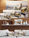 Christmas Home - Cityscapes Painting Print on Wrapped Canvas