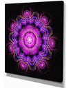 Colored Circles - Floral Contemporary Art on wrapped Canvas