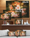 bouquet of flowers - Floral Painting Print on Wrapped Canvas