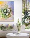 Flower Bouquet - Floral Painting Print on Wrapped Canvas