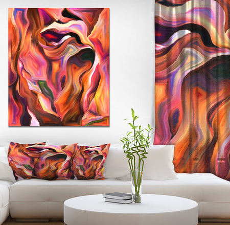 Geometry Paint - Digital Art on wrapped Canvas