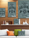 Arizona wild horse rodeo - Farmhouse Contemporary Art on wrapped Canvas