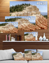 Bryce Canyon National Park - Landscapes Photography on wrapped Canvas