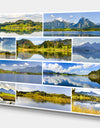 Bavaria Panorama - Landscapes photography on wrapped Canvas