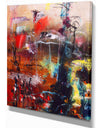 Abstract oil Painting - Landscapes Painting Print on Wrapped Canvas